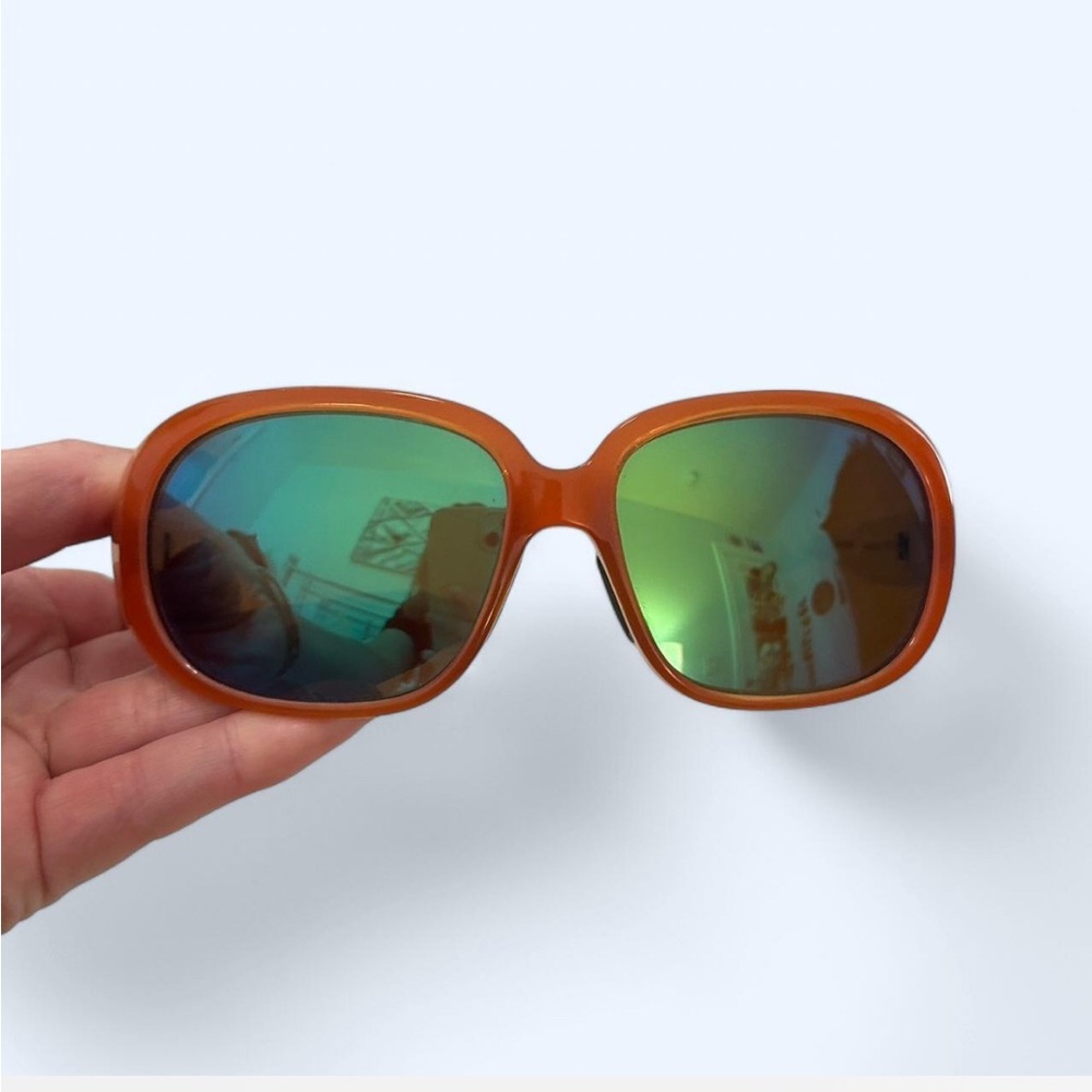 Costa Del Mar Polarized Sunglasses with Green Mirrored Lenses